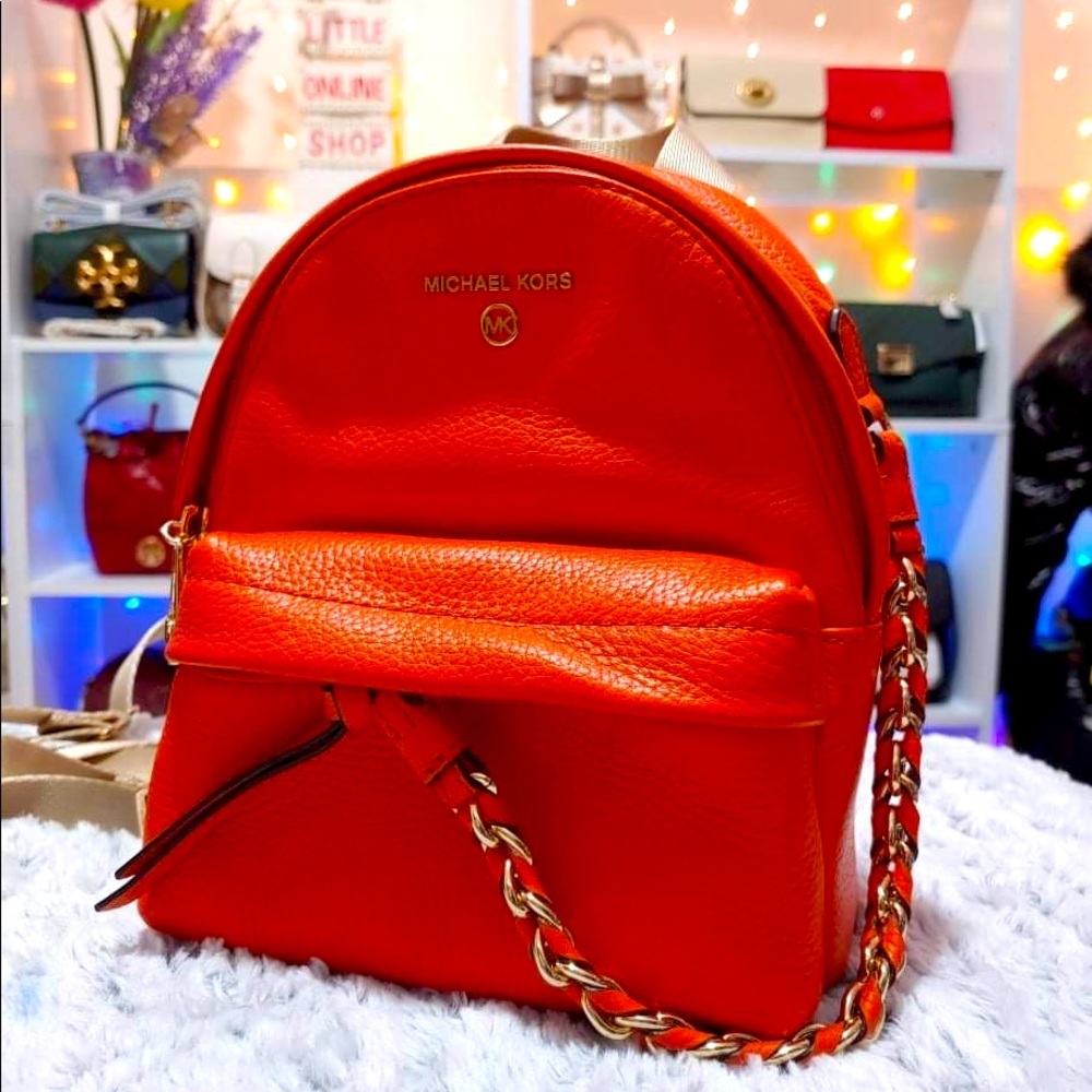micheal kors retail slater convertible mini backpack/crossbody